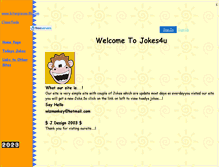 Tablet Screenshot of jokes4u.faithweb.com