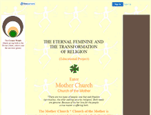 Tablet Screenshot of motherchurch.faithweb.com