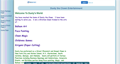 Desktop Screenshot of dustyclown.faithweb.com