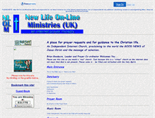 Tablet Screenshot of newlifeministries.faithweb.com