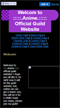 Mobile Screenshot of animeguild.faithweb.com