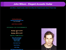 Tablet Screenshot of johnwilson.faithweb.com