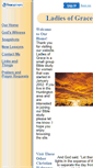 Mobile Screenshot of ladiesofgrace.faithweb.com