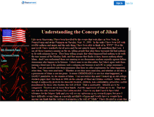 Tablet Screenshot of islamicjihad.faithweb.com