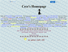 Tablet Screenshot of cece.faithweb.com