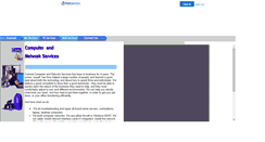 Desktop Screenshot of comnet.faithweb.com