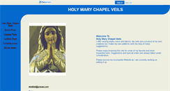 Desktop Screenshot of holymarychapelveils.faithweb.com