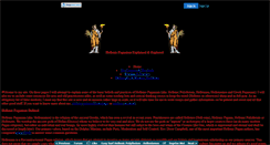 Desktop Screenshot of hellenicpaganism.faithweb.com