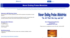 Desktop Screenshot of nepministries.faithweb.com
