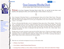 Tablet Screenshot of gcfc.faithweb.com