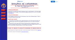Desktop Screenshot of kofc10772.faithweb.com