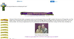 Desktop Screenshot of familycc.faithweb.com