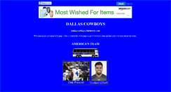 Desktop Screenshot of dallascowboys.faithweb.com