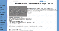 Desktop Screenshot of celebcentral.faithweb.com