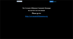 Desktop Screenshot of covenantofrhiannon.faithweb.com
