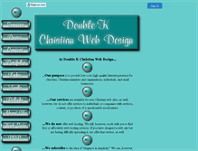 Tablet Screenshot of 2kwebdesign.faithweb.com
