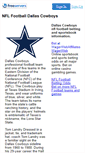 Mobile Screenshot of dallas-cowboys.faithweb.com