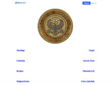 Tablet Screenshot of kemet.faithweb.com