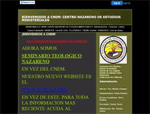Tablet Screenshot of cnem.faithweb.com