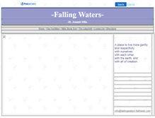 Tablet Screenshot of fallingwaters.faithweb.com