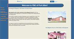 Desktop Screenshot of fbcportallen.faithweb.com