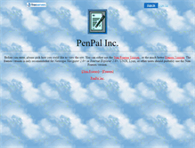 Tablet Screenshot of penpals.faithweb.com