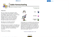 Desktop Screenshot of goble.faithweb.com