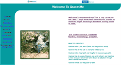 Desktop Screenshot of grace4me.faithweb.com