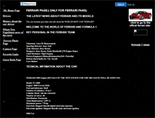 Tablet Screenshot of ferrarirules.faithweb.com