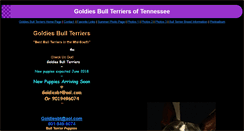 Desktop Screenshot of goldies-bullies.faithweb.com