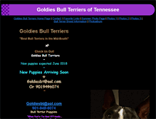 Tablet Screenshot of goldies-bullies.faithweb.com