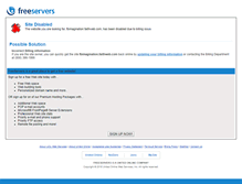 Tablet Screenshot of fbimagination.faithweb.com