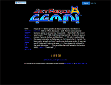 Tablet Screenshot of jetforcegemini.faithweb.com