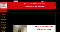 Desktop Screenshot of empoweredbygod.faithweb.com