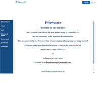 Tablet Screenshot of encompass.faithweb.com