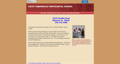Desktop Screenshot of faithchurch.faithweb.com