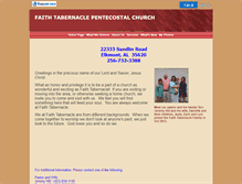 Tablet Screenshot of faithchurch.faithweb.com