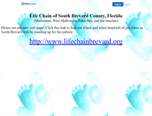 Tablet Screenshot of lifechain.faithweb.com