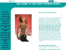 Tablet Screenshot of garyiscool.faithweb.com