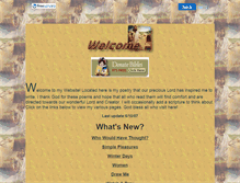 Tablet Screenshot of inspiredword.faithweb.com