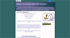 Desktop Screenshot of lazyanchorsaddleclub.faithweb.com