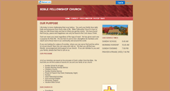 Desktop Screenshot of bfcluthersburg.faithweb.com
