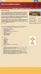 Mobile Screenshot of bfcluthersburg.faithweb.com