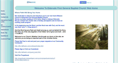 Desktop Screenshot of efbc.faithweb.com