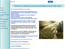 Tablet Screenshot of efbc.faithweb.com
