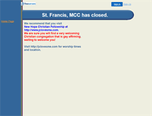 Tablet Screenshot of mccv.faithweb.com