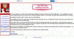 Desktop Screenshot of ceremony.faithweb.com