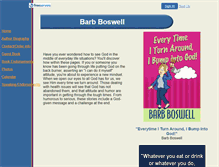 Tablet Screenshot of barbboswell.faithweb.com