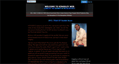 Desktop Screenshot of kingagho.faithweb.com