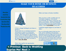 Tablet Screenshot of businesshomehealth.faithweb.com